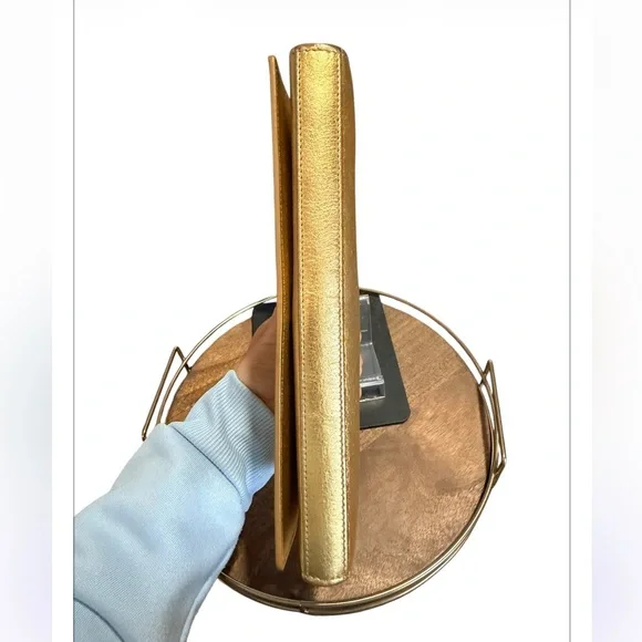 Saint Laurent Metallic Gold Calfskin Kate Clutch/Crossbody - Picture 5 of 12